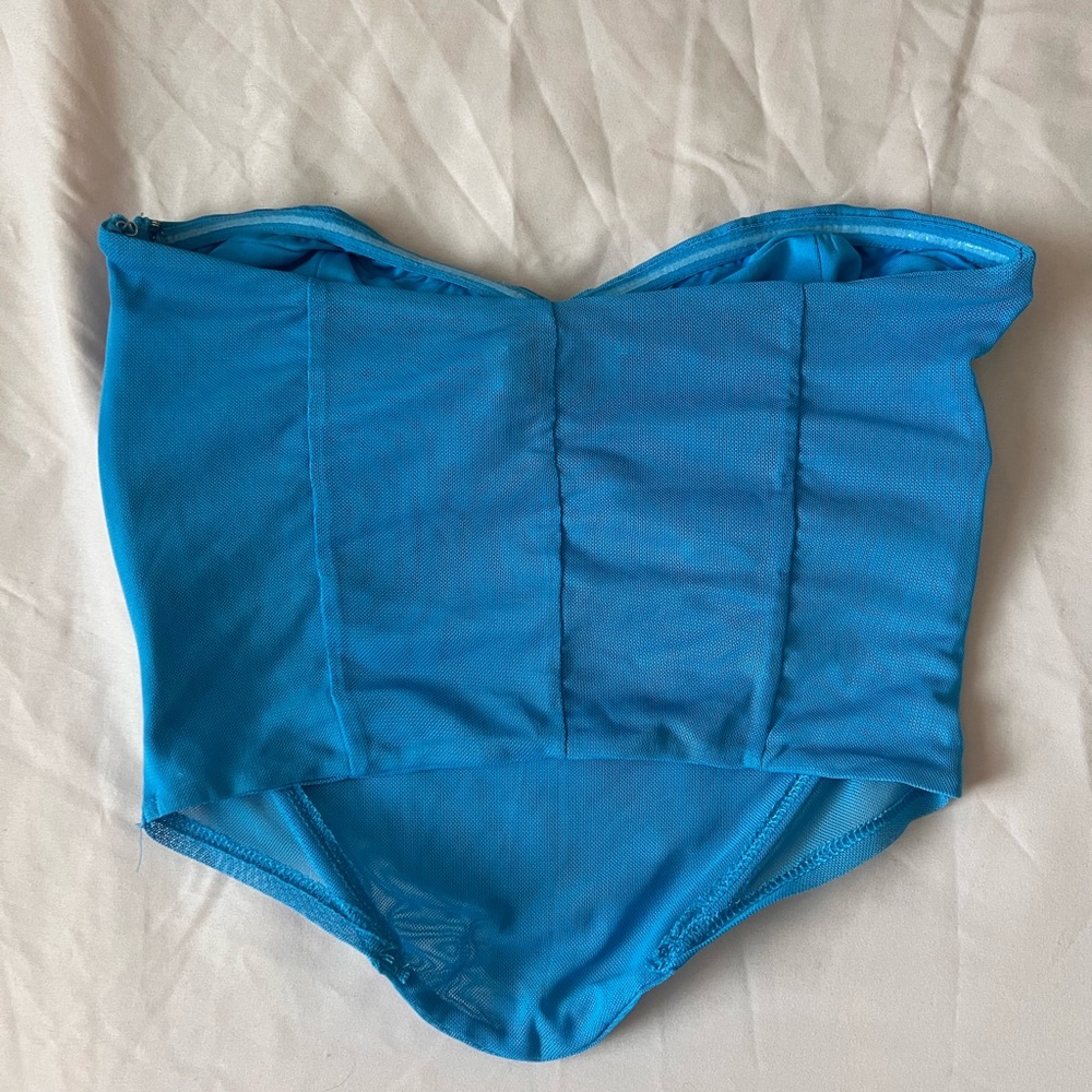 Tube corset top- Tiger mist